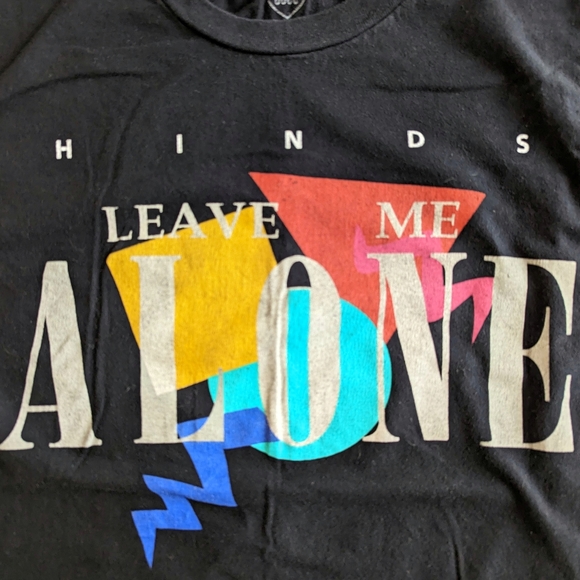 Hinds "Leave Me Alone" Album T-Shirt - Picture 3 of 4